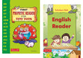 Scholars Hub Phonics Learning Book Combo-First Phonetic Reader For Tiny Tots & Scholars Hub English Reader (Set Of 2 Books) | Word Formatting| Sight Words | Sound To Words | Vowels | 3,4,5 Letter Words | Phonics Book For Ages 3-7 Years Old