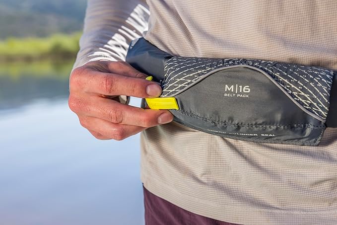 Onyx M-16 Manual Inflatable Belt Pack, U.S. Coast Guard Approved, Low Profile, Compact Design, Approved for users 16 years and older; and over 80 pounds