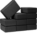 Sunshine Yoga 3" Yoga Block, 10 Pack Bulk EVA Foam Yoga Blocks, Firm and Supportive Yoga Brick, Balance Foam for Stretching, Pilates, and Workout, 3" x 6" x 9"