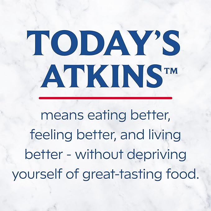 Atkins Mocha Latte Iced Coffee Flavored Protein Shake, High Protein, Low Glycemic, Low Carb and Low Sugar Shakes, Keto-Friendly, 12 Pack