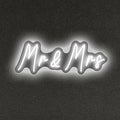 Mr and Mrs Neon Sign for Wedding Dimmable Mr Mrs Neon Signs Led Neon Sign for Party Neon Light Sign Mr & Mrs Sign for Anniversary Valentine's Day Wall Decor Gift 16.54 "X4.72"