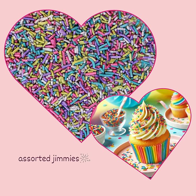 Confect Rainbow Sprinkles for Decoration 15