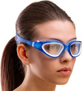 AqtivAqua Swimming Goggles, DX Wide View Swim Goggles for Adult Men Women, Anti Fog No Leaking