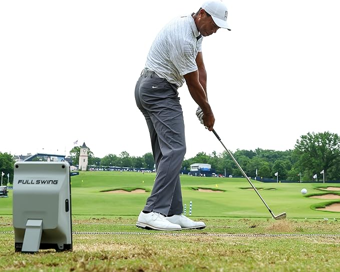 Full Swing KIT Golf Launch Monitor and Simulator GSPro Software with GPS Course Overview