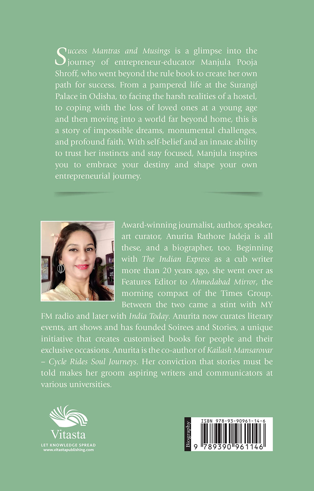 Success Mantras And Musings: Edupreneur Manjula Pooja Shroff