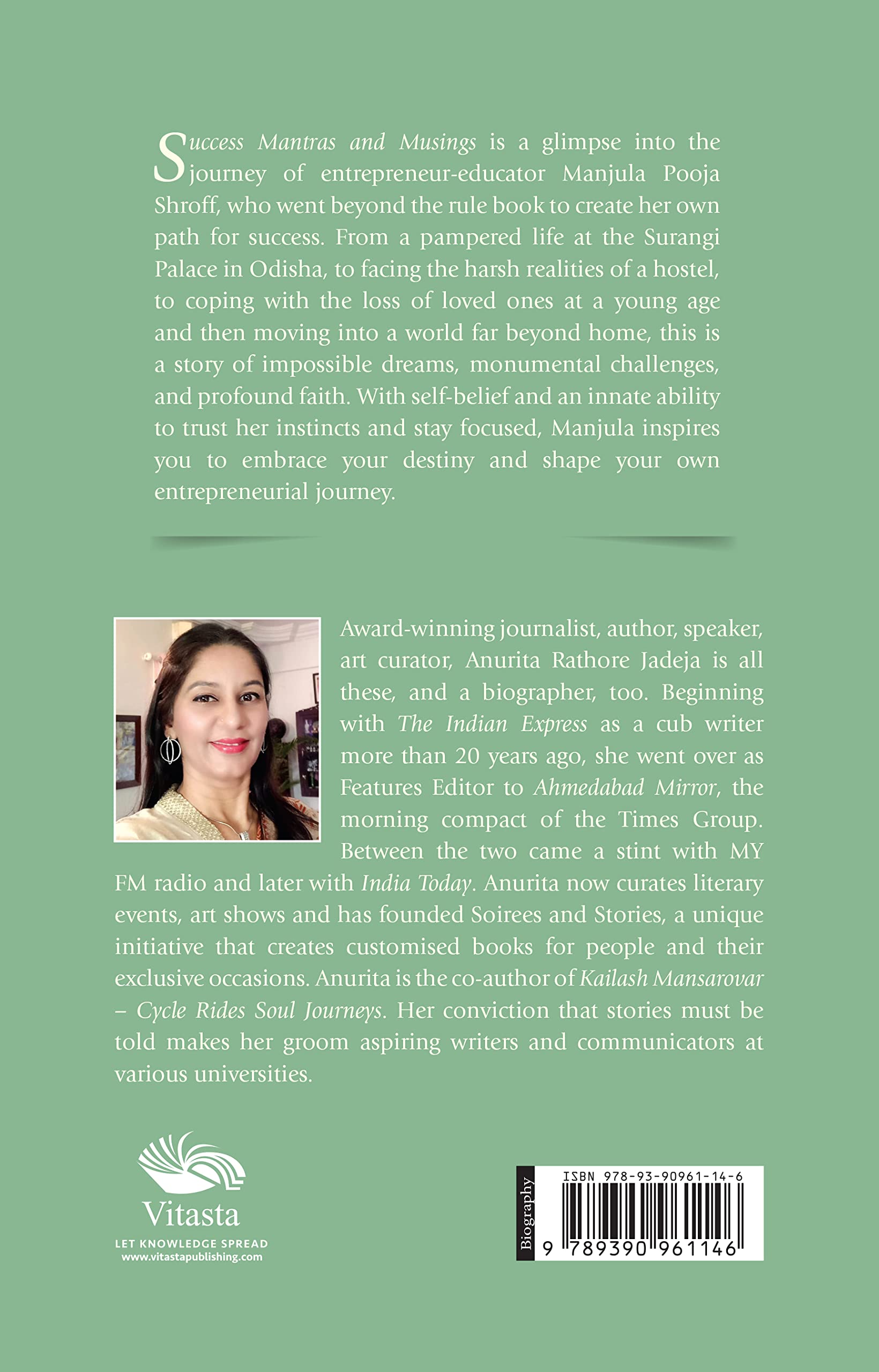 Success Mantras And Musings: Edupreneur Manjula Pooja Shroff