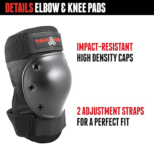 Triple Eight Saver Series Pad Set with Kneesavers, Elbowsavers and Wristsavers, Small