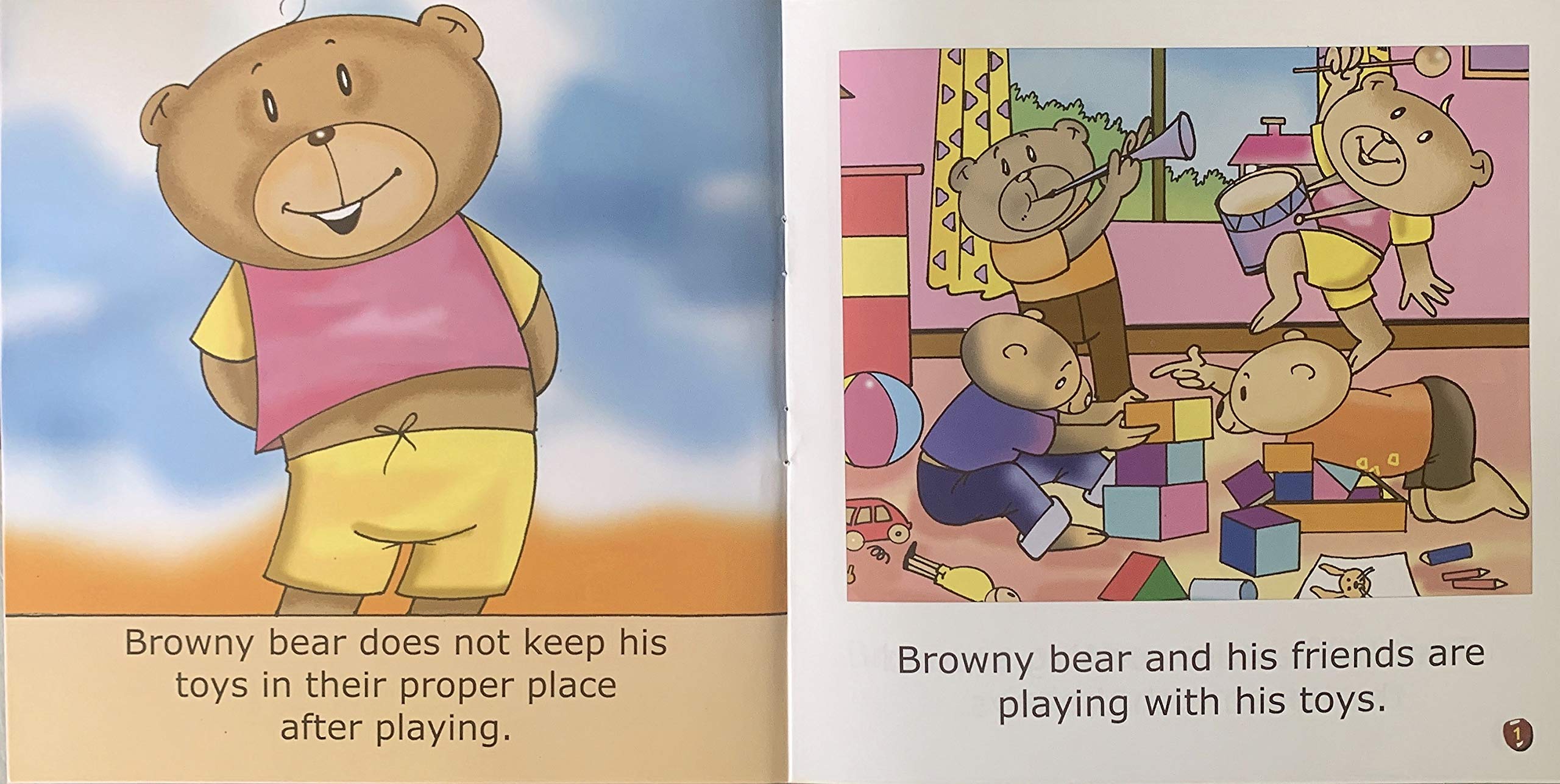 Read & Learn With Browny. (H.B).