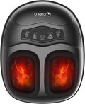 Shiatsu Foot Massager with Heat - Deep Tissue Kneading Foot Massager for Plantar Fasciitis,Adjustable Compression & Heat for Neuropathy Pain,Feet Fatigue,Gifts for Women Men