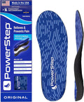 PowerStep Original Insoles - Arch Pain Relief Orthotics for Tight Shoes - Foot Support for Plantar Fasciitis, Mild Pronation and Foot & Arch Pain - Shoe Inserts for All - Made in USA (M 4-4.5 W 6-6.5)