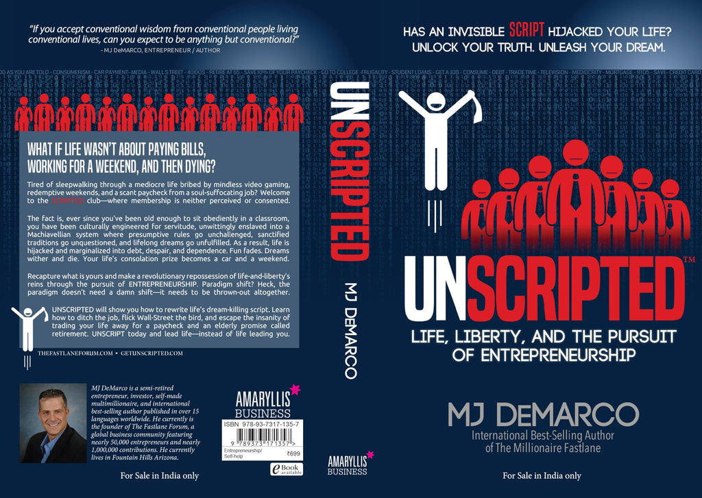 Unscripted: Life, Liberty, And The Pursuit Of Entrepreneurship (English)