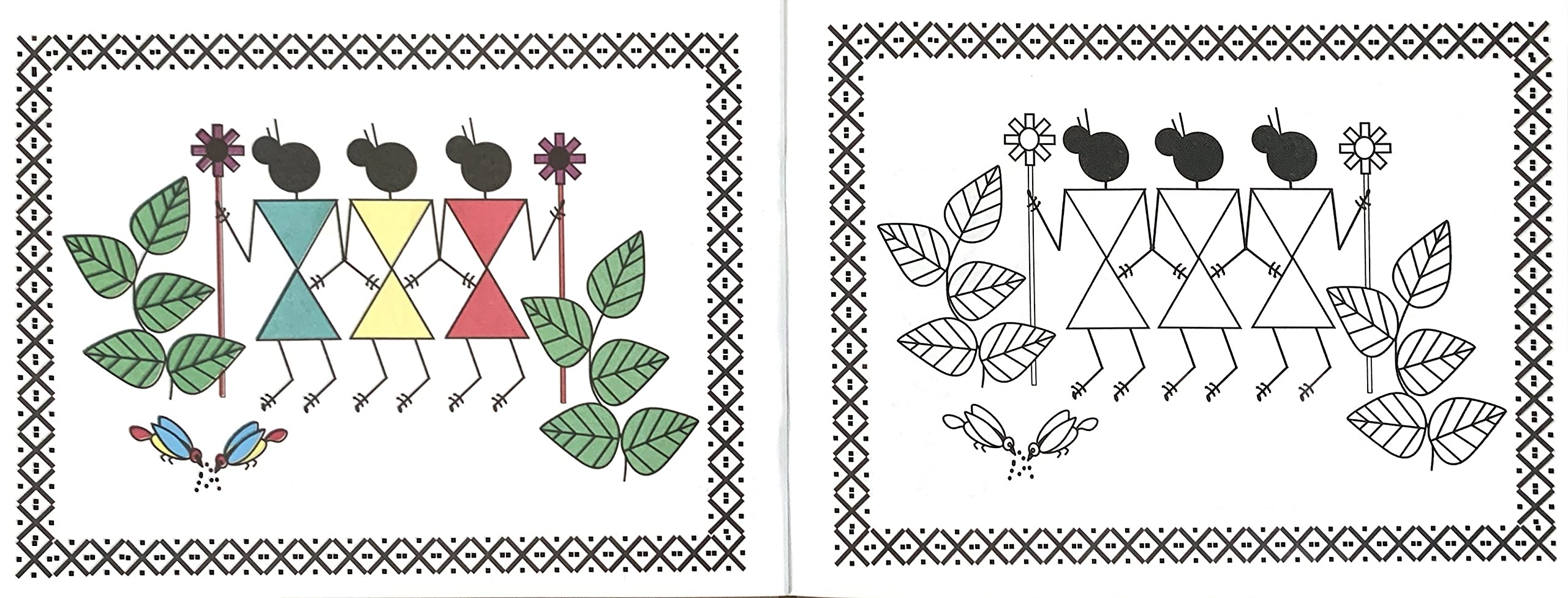 Best Of Warli Paintings-Vol 1.