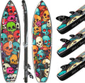 Novelty 11'6" x 35" Extra Wide SUP for Enhanced Stability - Inflatable Stand Up Paddle Board - Premium Paddle Board Kit for Adults & Youth - All Skill Levels - Includes SUP Accessories