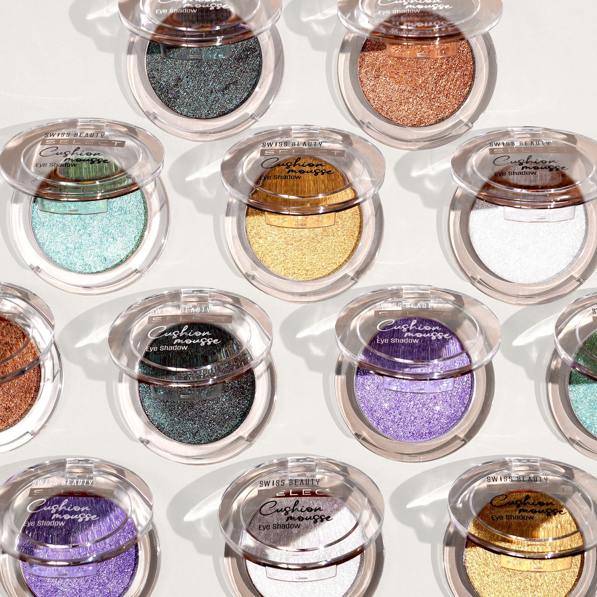 Swiss Beauty Select Cushion Mousse Eyeshadow - 3 Aurora Green