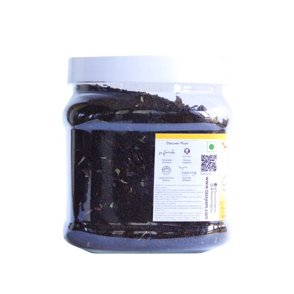 Tassyam Organics Royal CTC Tea | Chai - Jar