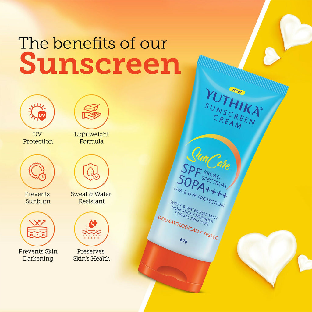 Yuthika Sunscreen Lotion SPF 50 PA+++