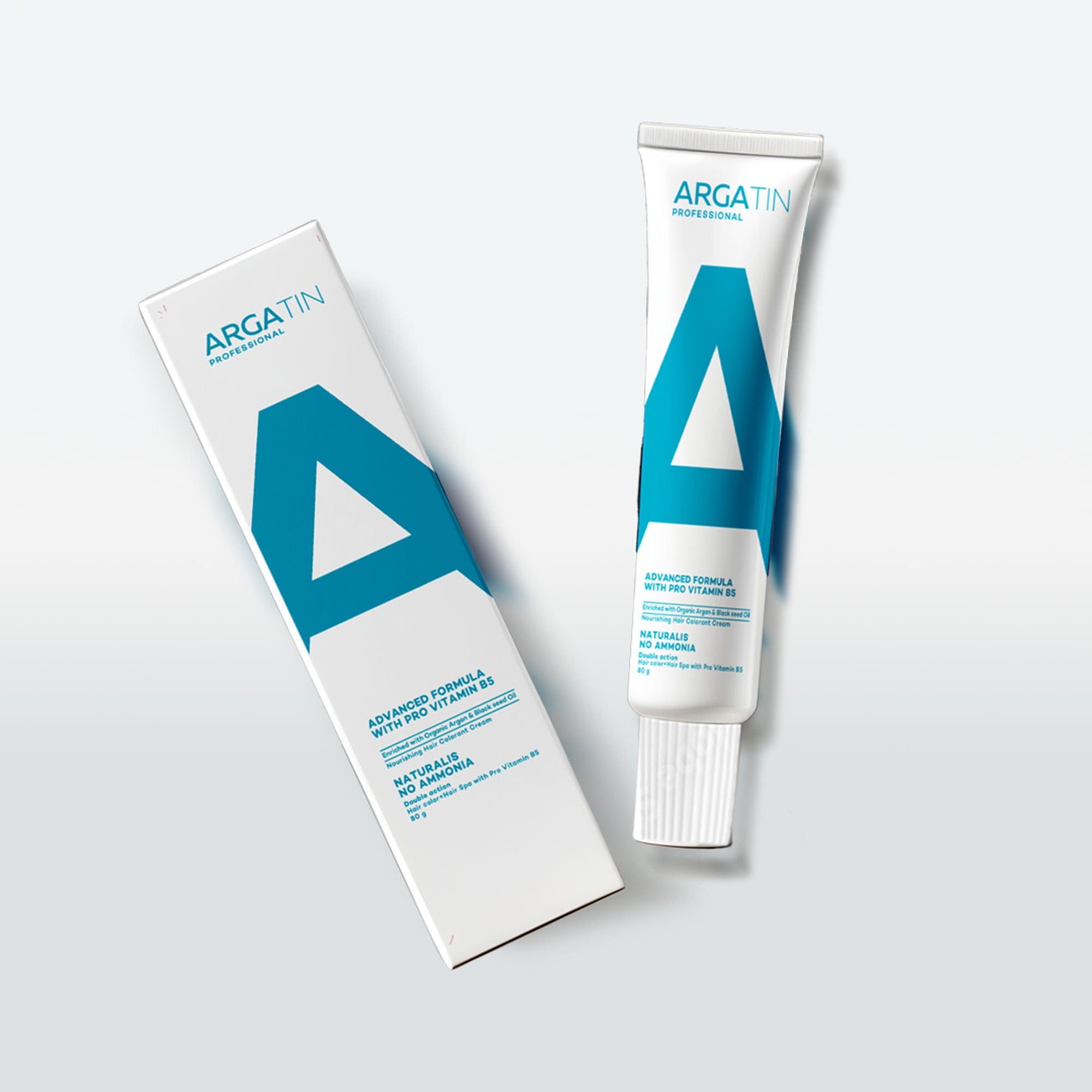 Argatin Naturalis Hair Color Cream With Black Seed Oil & Argan Oil - 4 Brown