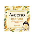 Aveeno Soothe Oat Mask With Pumpkin Seed Extract