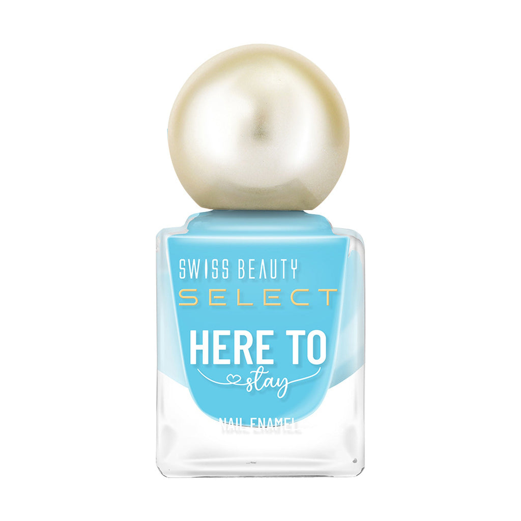 Swiss Beauty Select Here To Stay Nail Enamel - Ibiza Blue