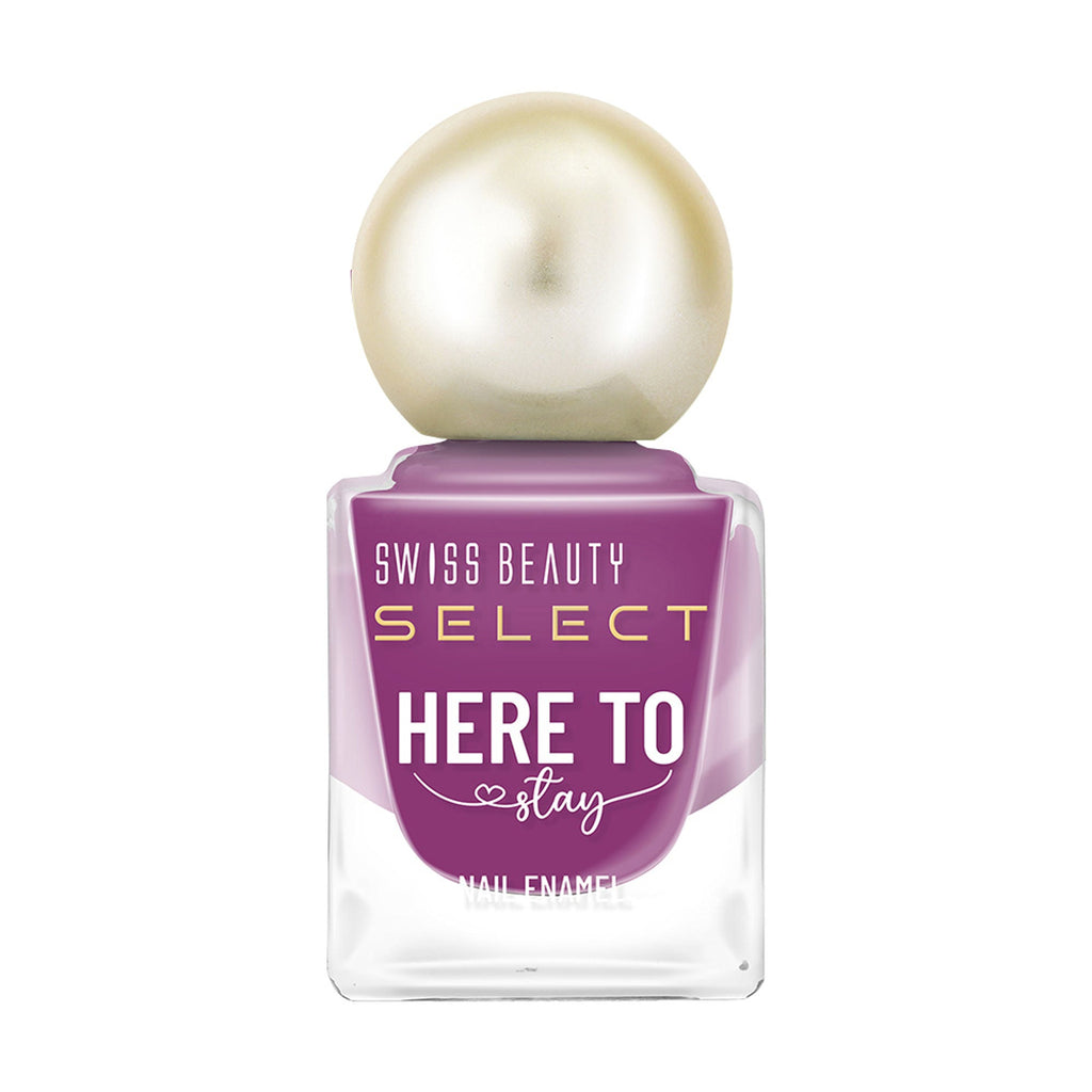 Swiss Beauty Select Here To Stay Nail Enamel - Winter Magenta