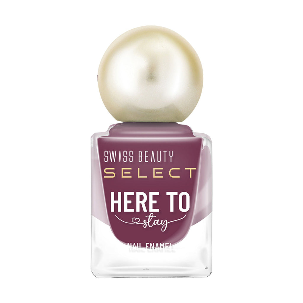 Swiss Beauty Select Here To Stay Nail Enamel - Warm Pink