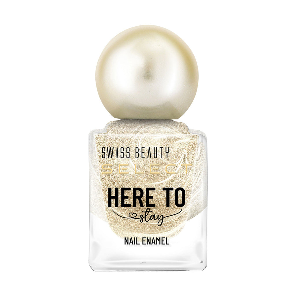 Swiss Beauty Select Here To Stay Nail Enamel - Chunky Champagne