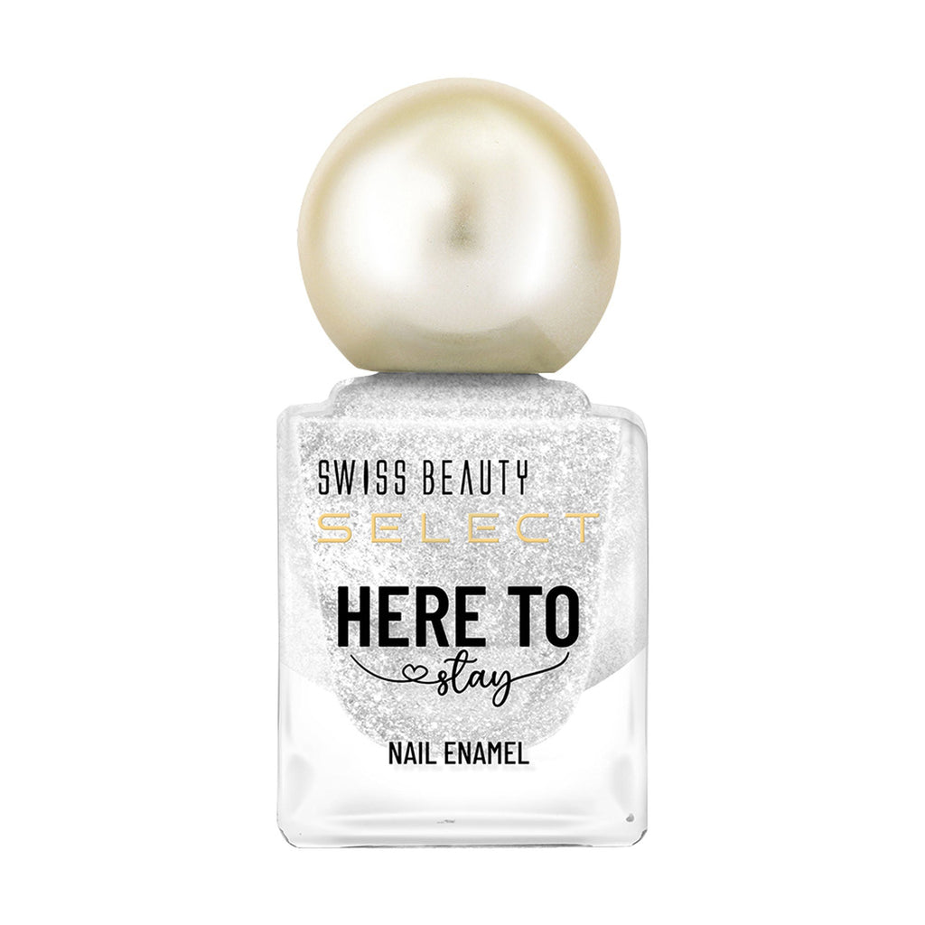 Swiss Beauty Select Here To Stay Nail Enamel - Chunky Silver