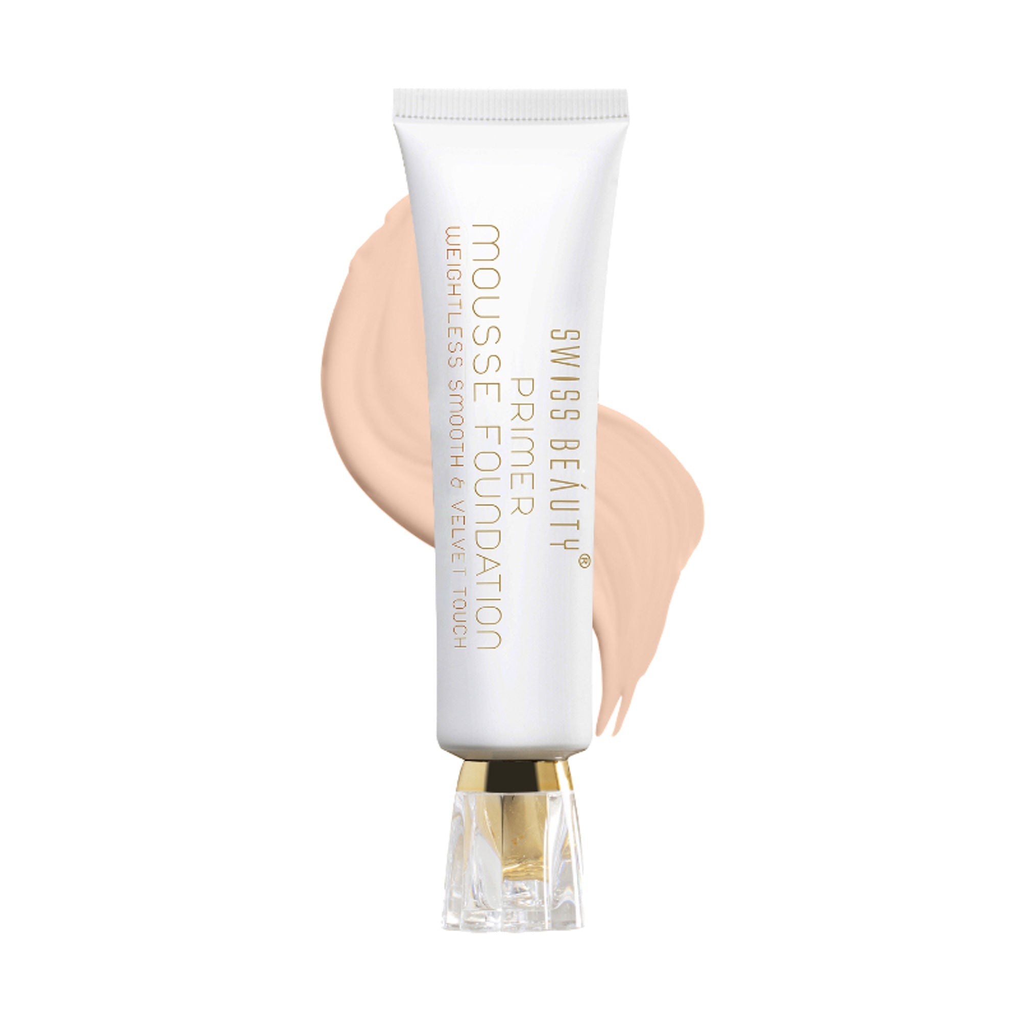 Swiss Beauty Primer Mousse Foundation - 3 Natural Beige