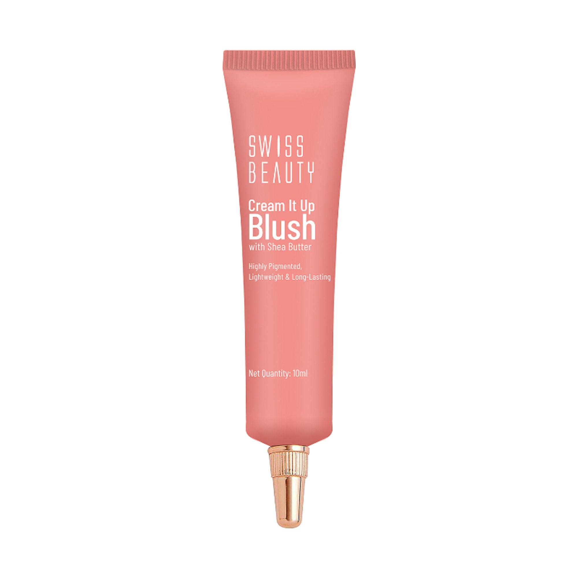 Swiss Beauty Cream It Up Blusher With Shea Butter , Multi-Functional , Matte Finish - 3 Cheeky Peach