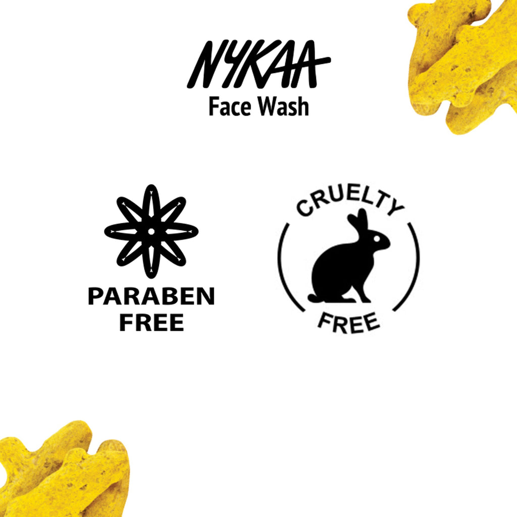 Nykaa Anti-Acne Face Wash With Salicylic Acid, Tea Tree & Neem - For Oily & Acne Prone Skin - Haldi Chandan