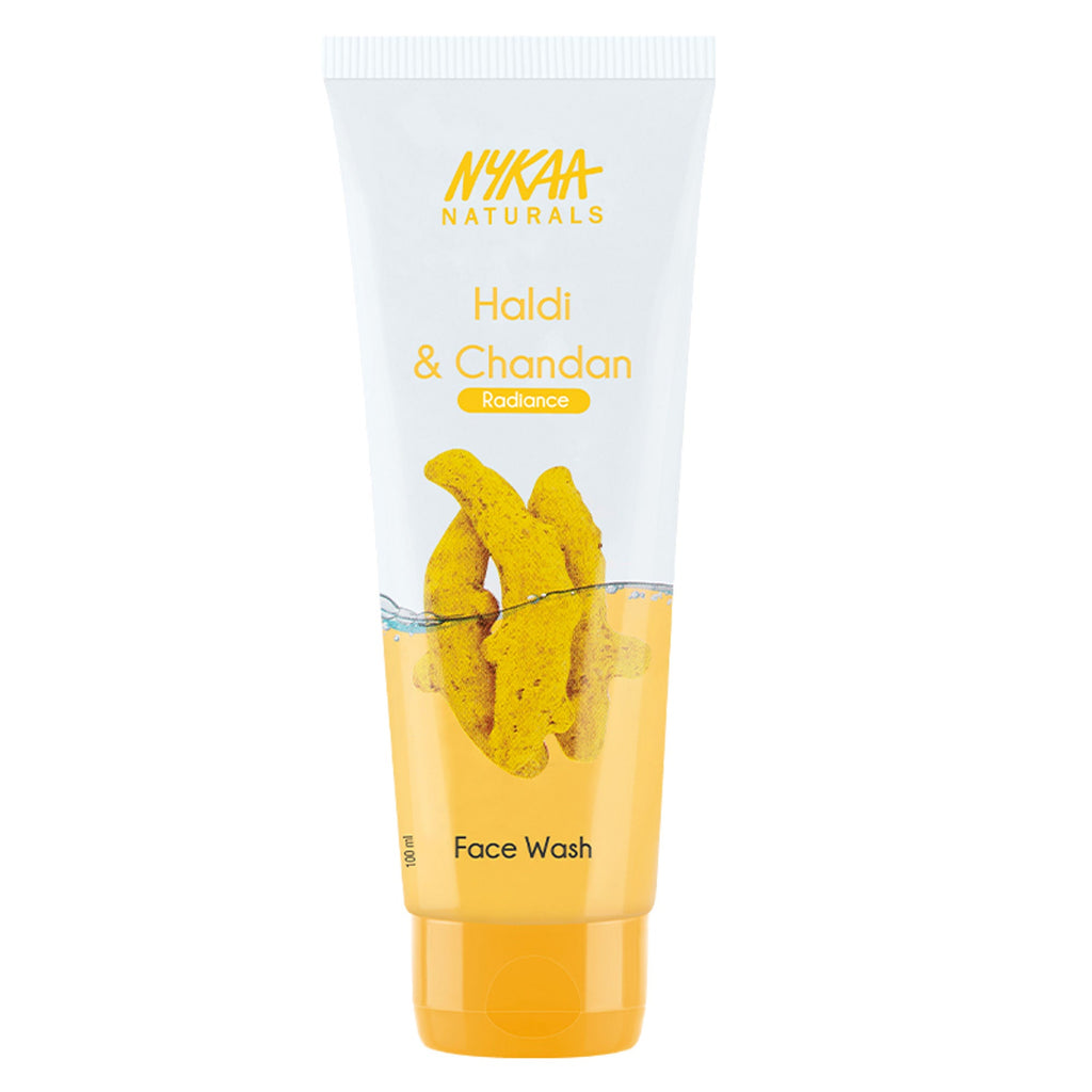 Nykaa Anti-Acne Face Wash With Salicylic Acid, Tea Tree & Neem - For Oily & Acne Prone Skin - Haldi Chandan