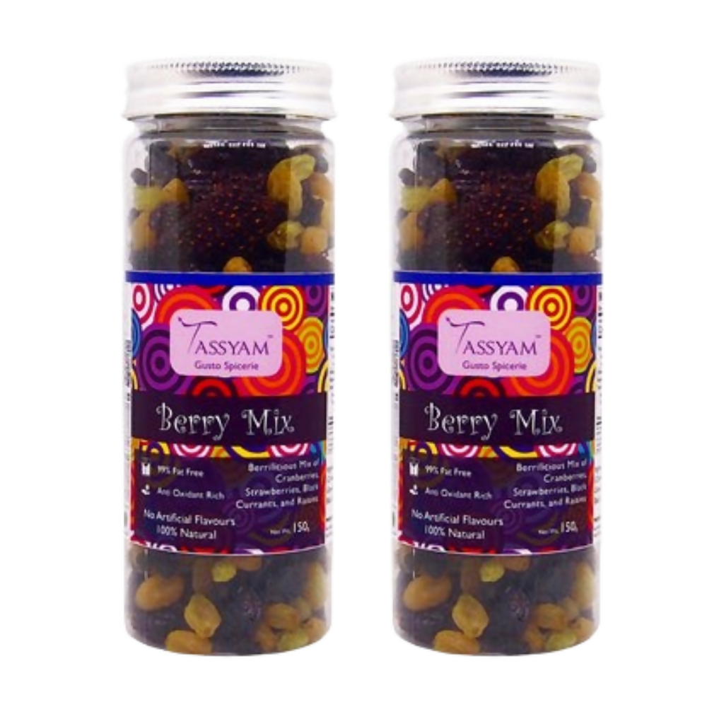 Tassyam Organics Berry Mix Cranberries, Strawberries & Currants