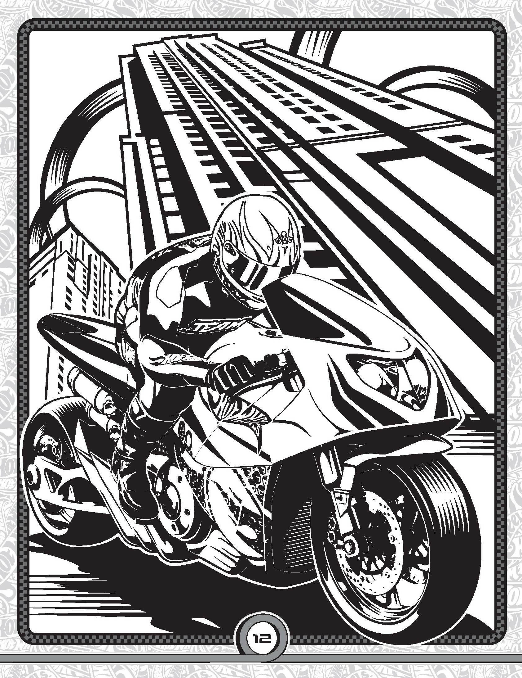 Dreamland Publications Hot Wheels Bumper Colouring & Puzzle Book : Children Drawing, Painting & Colouring Book
