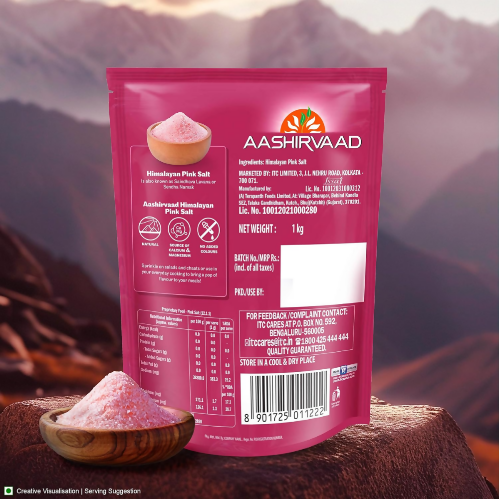 Aashirvaad Himalayan Pink Salt