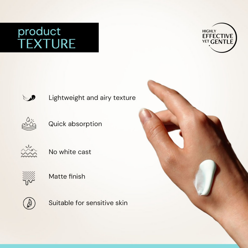 Deconstruct Oats & Ceramide Gel Sunscreen In Vivo Tested SPF 50 PA+++