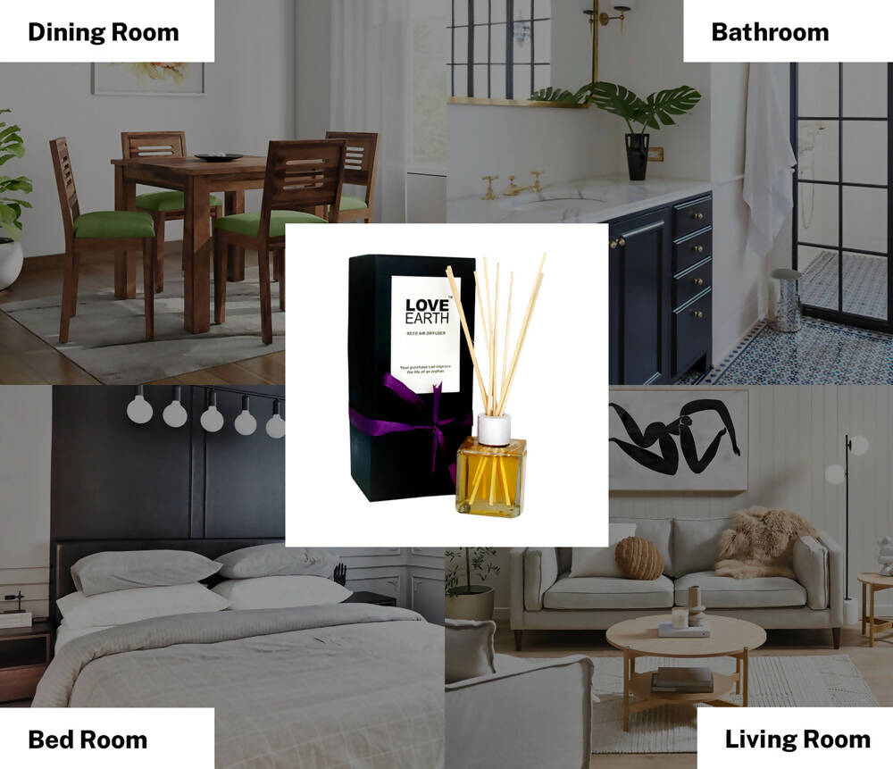 Love Earth Reed Diffuser- Lemon