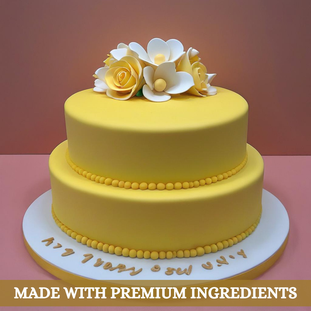 Confect Sunshine Yellow Fondant | Edible Sugarpaste