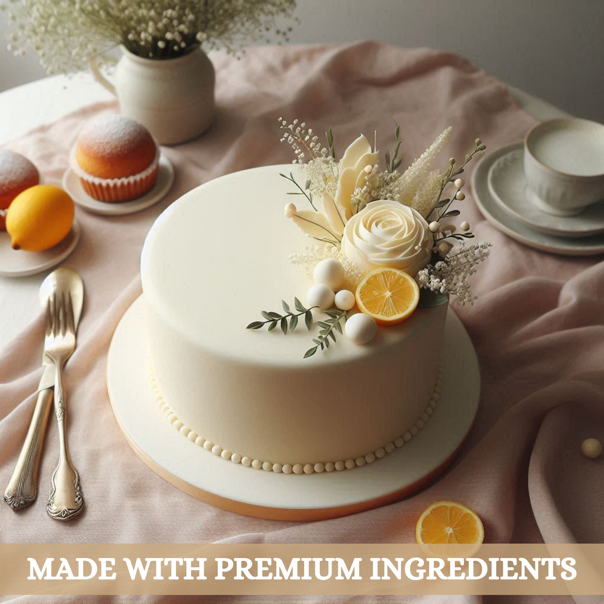 Confect Ivory Fondant | Edible Sugarpaste