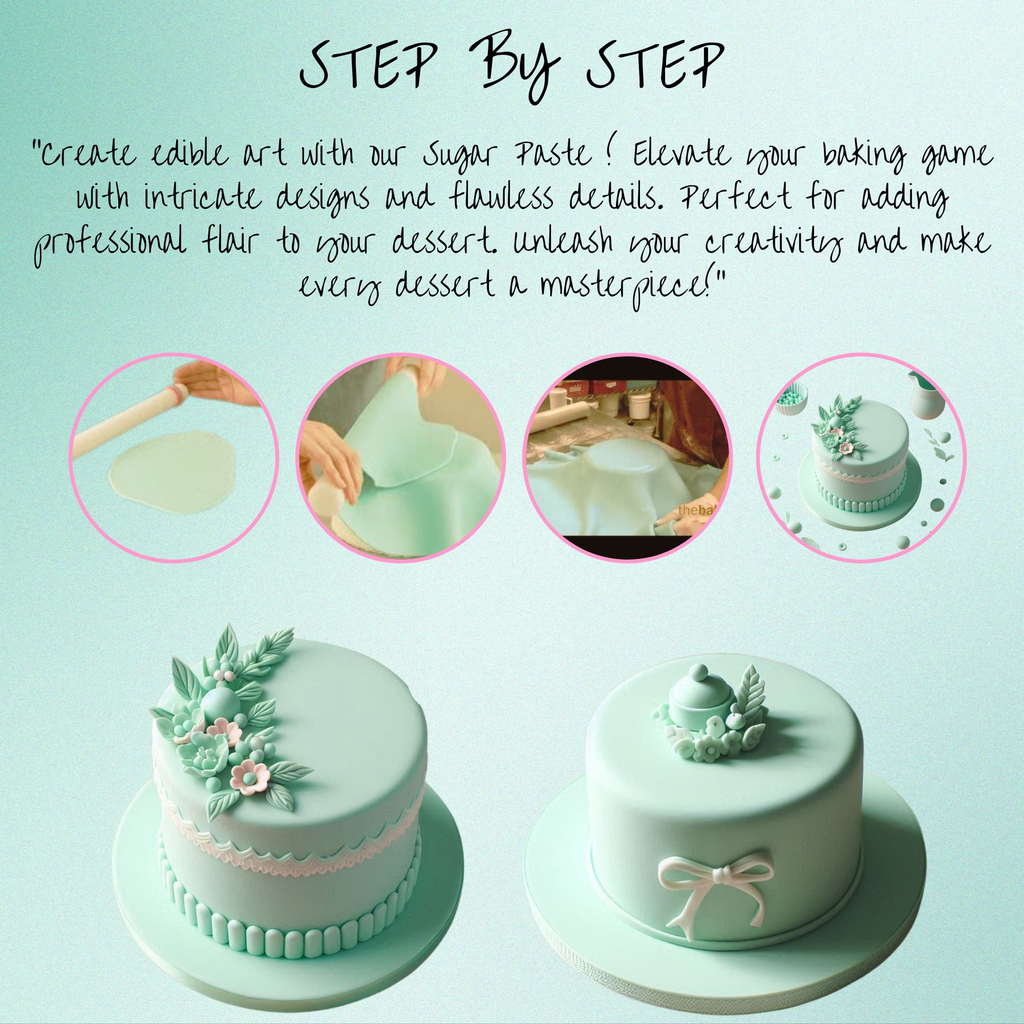 Confect Mint Green Fondant | Edible Sugarpaste