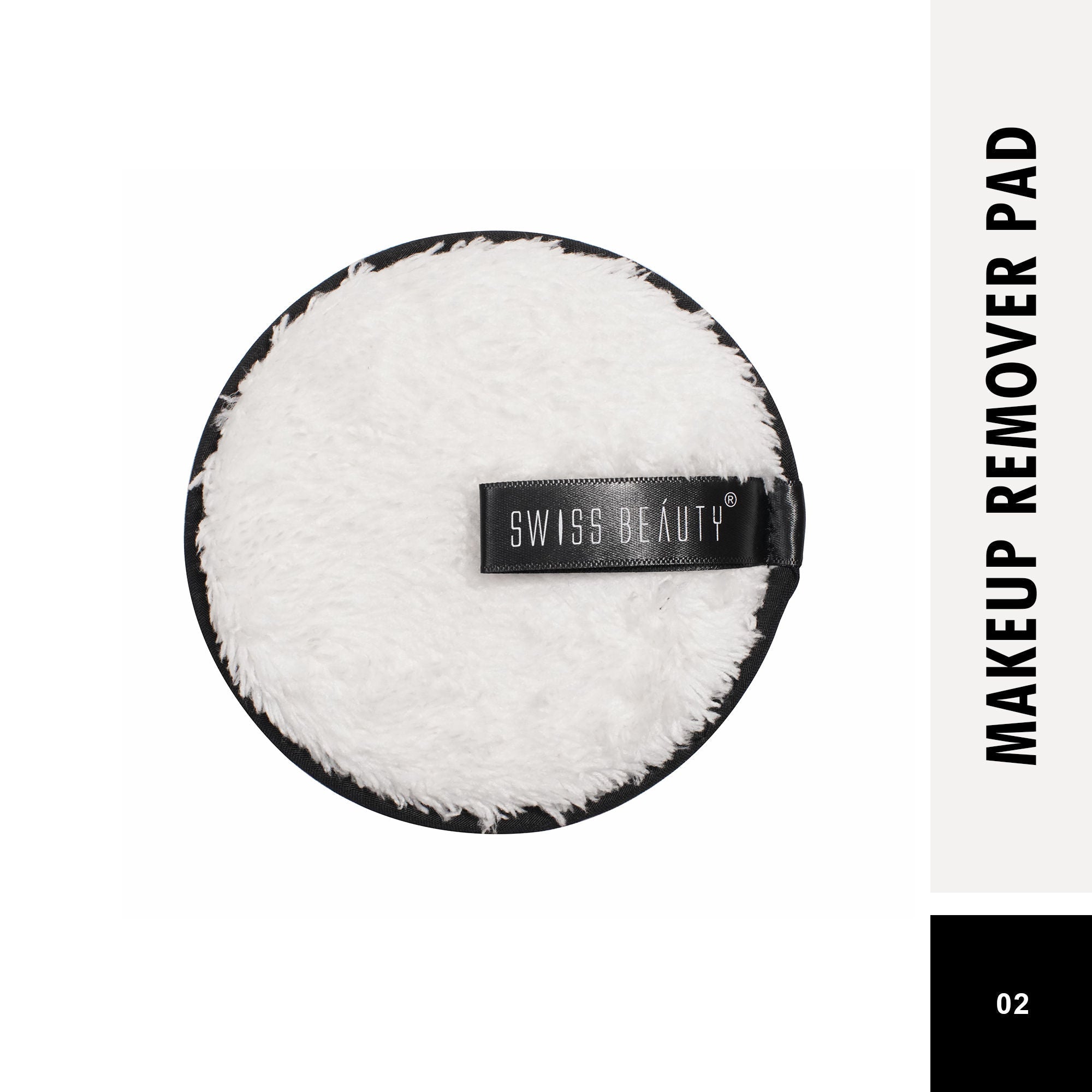 Swiss Beauty Soft & Gentle Cleansing Reusable Makeup Remover Pad - 8904409713207_white