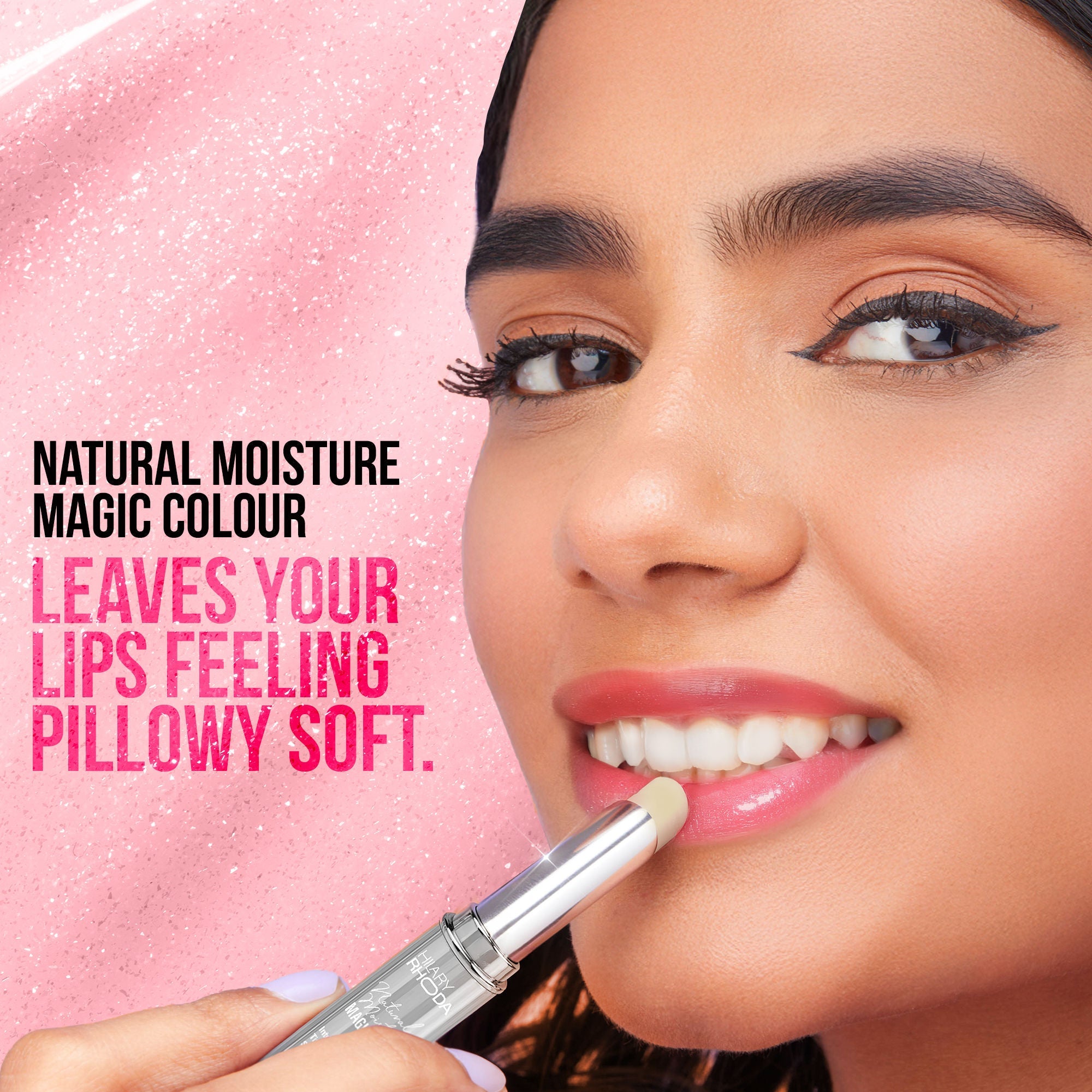 Hilary Rhoda Natural Moisture Magic Colour Lip Balm
