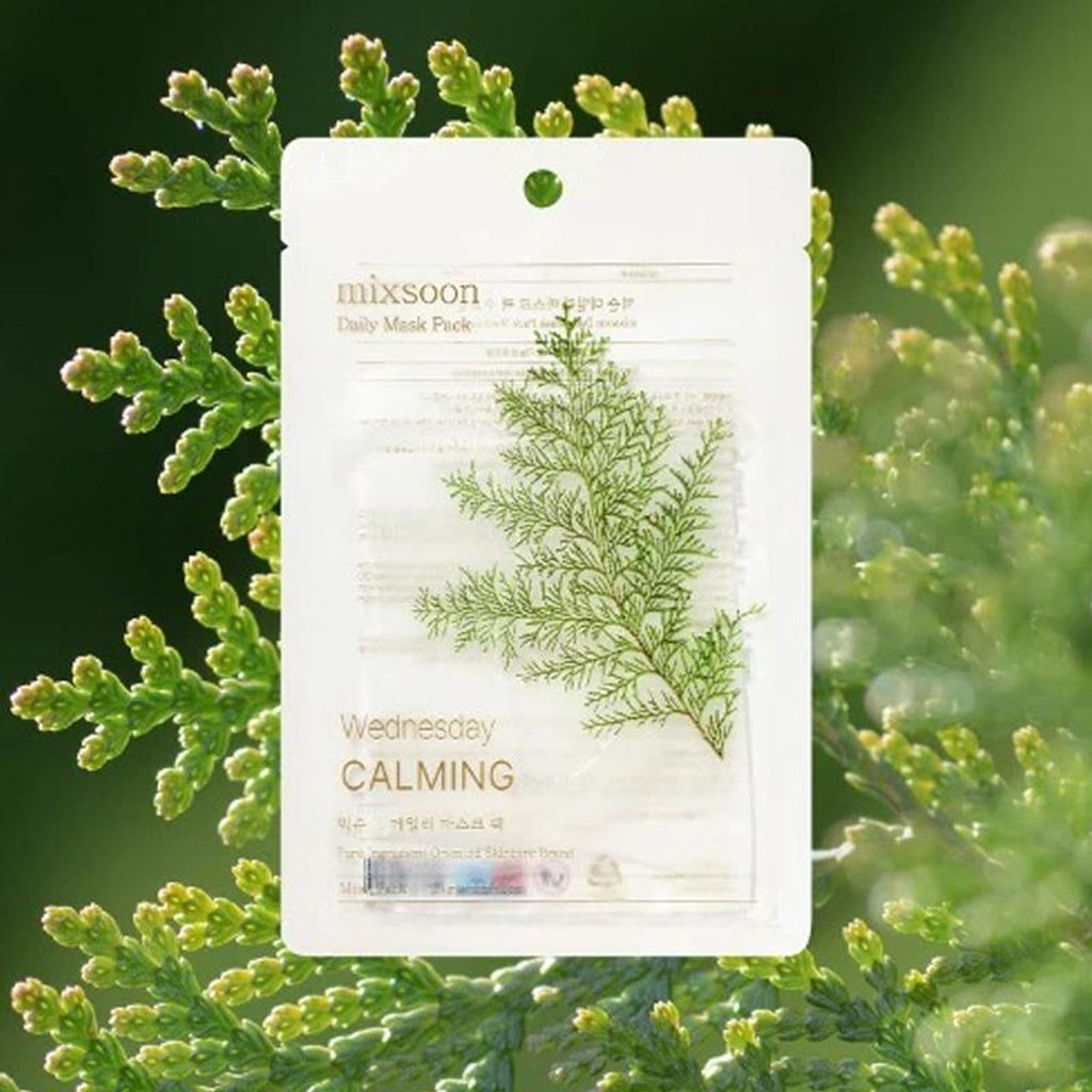 Mixsoon Daily Mask Pack Wednesday, Soothes, Hydrates & Strengthens Skin Barrier Sheet Mask