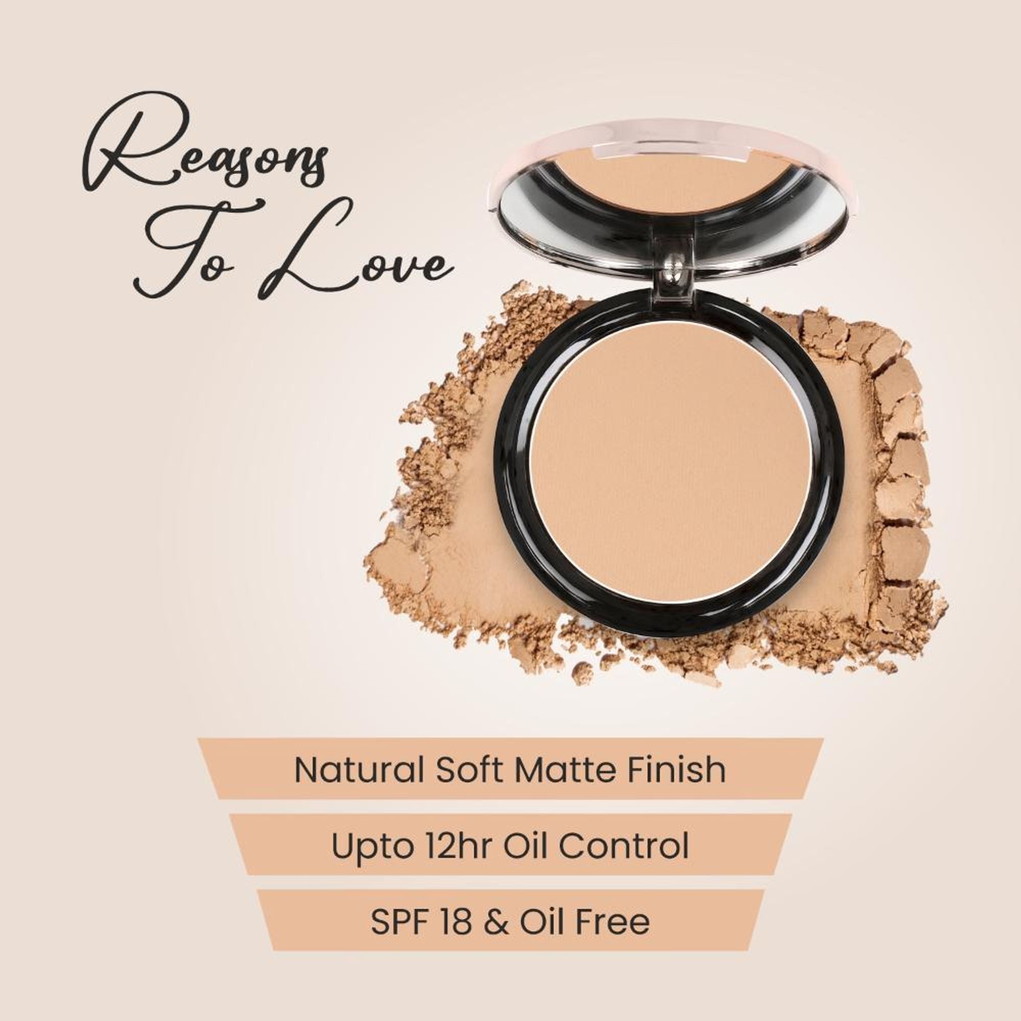 VERYMISS HD Professional Compact Powder - 130 Mellow Beige