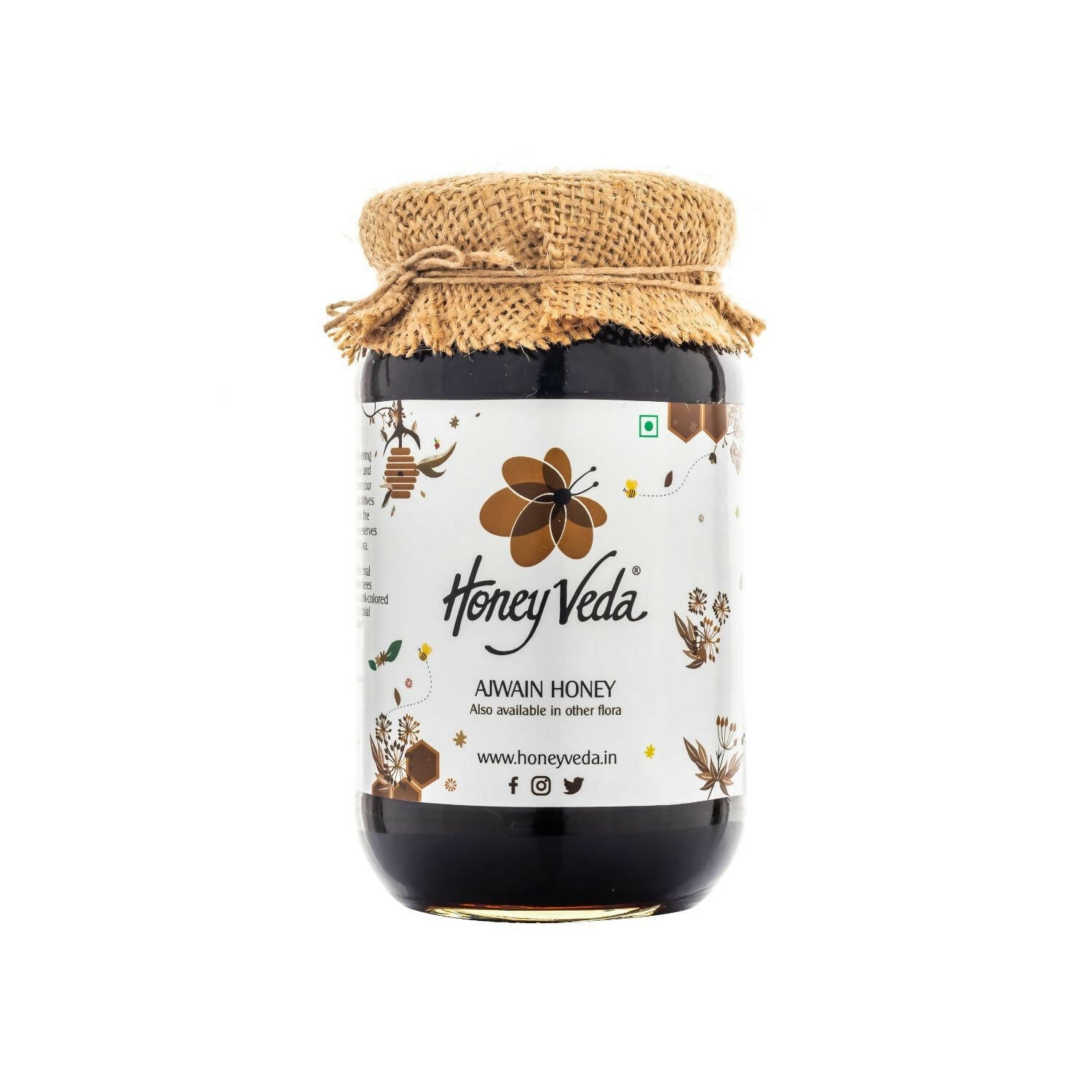 HoneyVeda Premium Raw Ajwain Honey