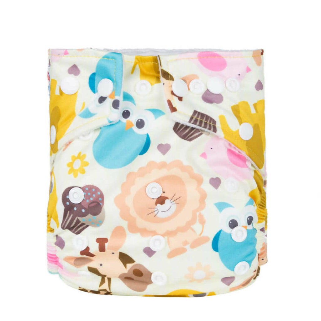 Sunshine Baby Bamboo Charcoal Reusable Diapers for New Born Babies