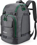 Unigear Ski Boot Bag Backpack for Helmet 50L/70L, Goggles, Gloves, Skis, Snowboard & Accessories (Gray)