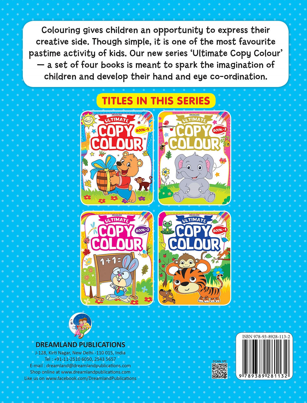 Dreamland Ultimate Copy Colour Book 1