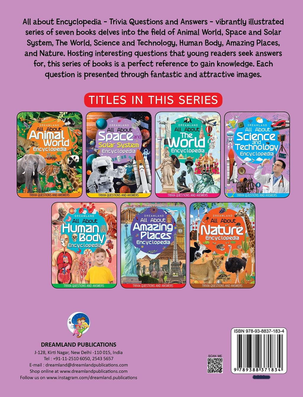 Dreamland Science and Technology Encyclopedia for Children Age 5 - 15 Years- All About Trivia Questions and Answers