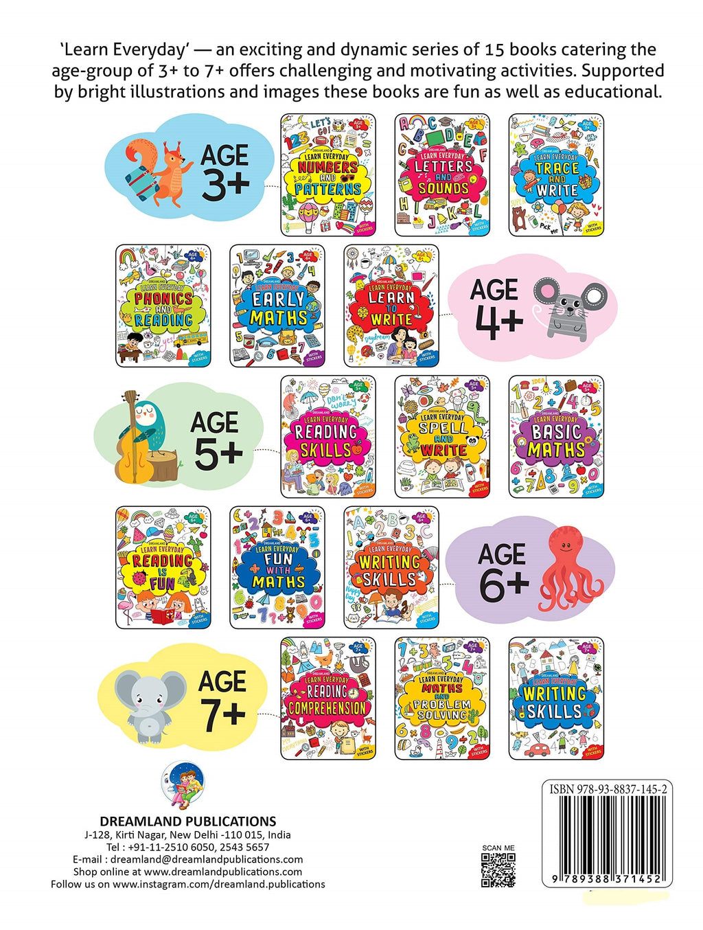 Dreamland Learn Everyday Early Maths - Age 4+