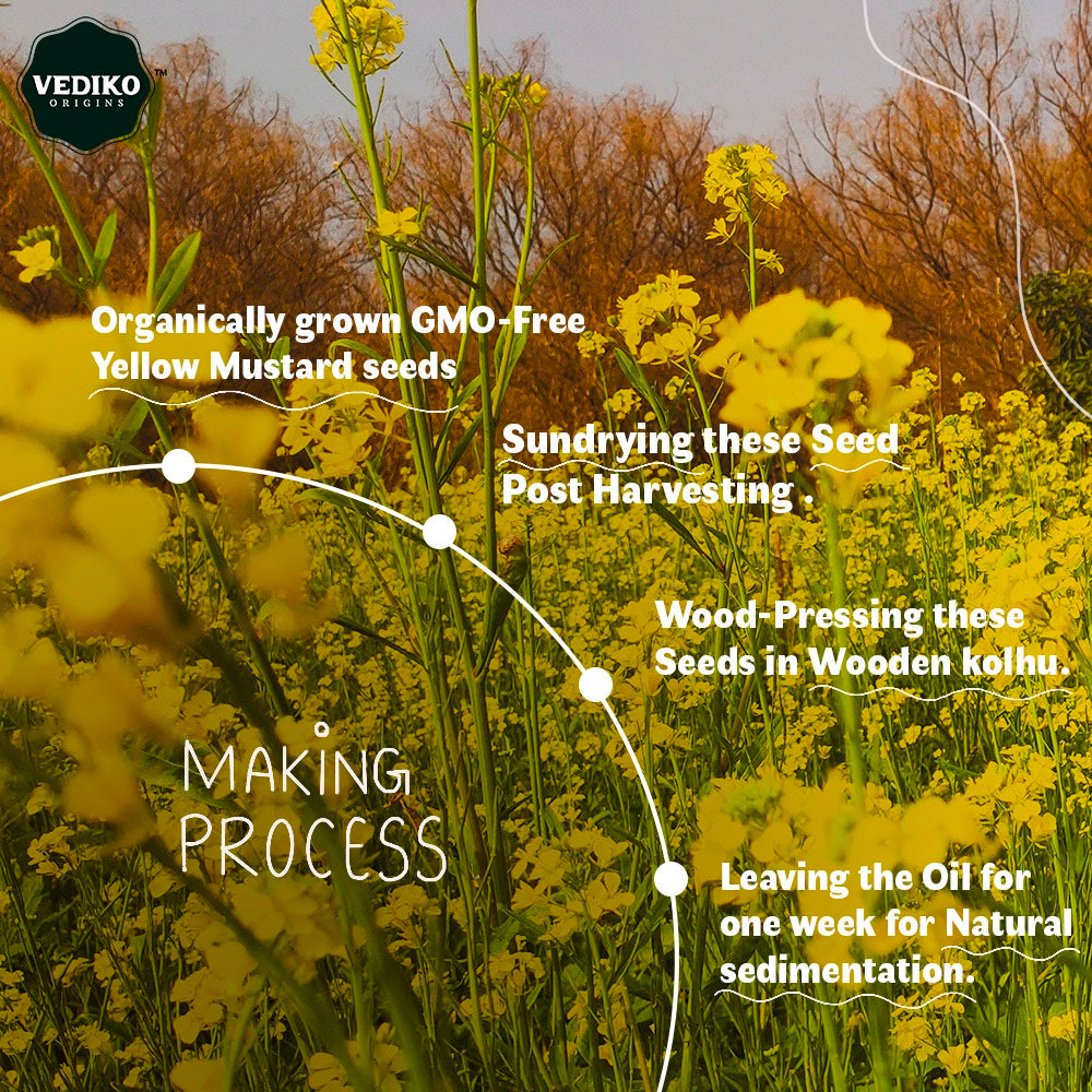 Vediko Origins Yellow Mustard Oil